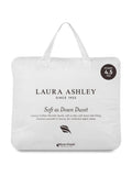 Laura Ashley white duvet 4.5 tog cotton percale - British product