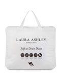 Laura Ashley white duvet 4.5 tog cotton percale - British product