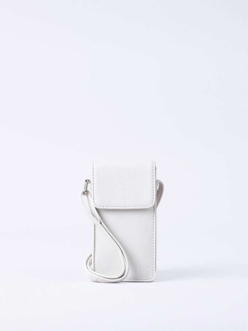 Lakeland Leather Bowness Navy Blue Cross-Body Phone Pouch Bag