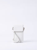 Lakeland Leather Bowness Navy Blue Cross-Body Phone Pouch Bag