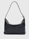 Whistles Black Ring Detail shoulder bag, UK version