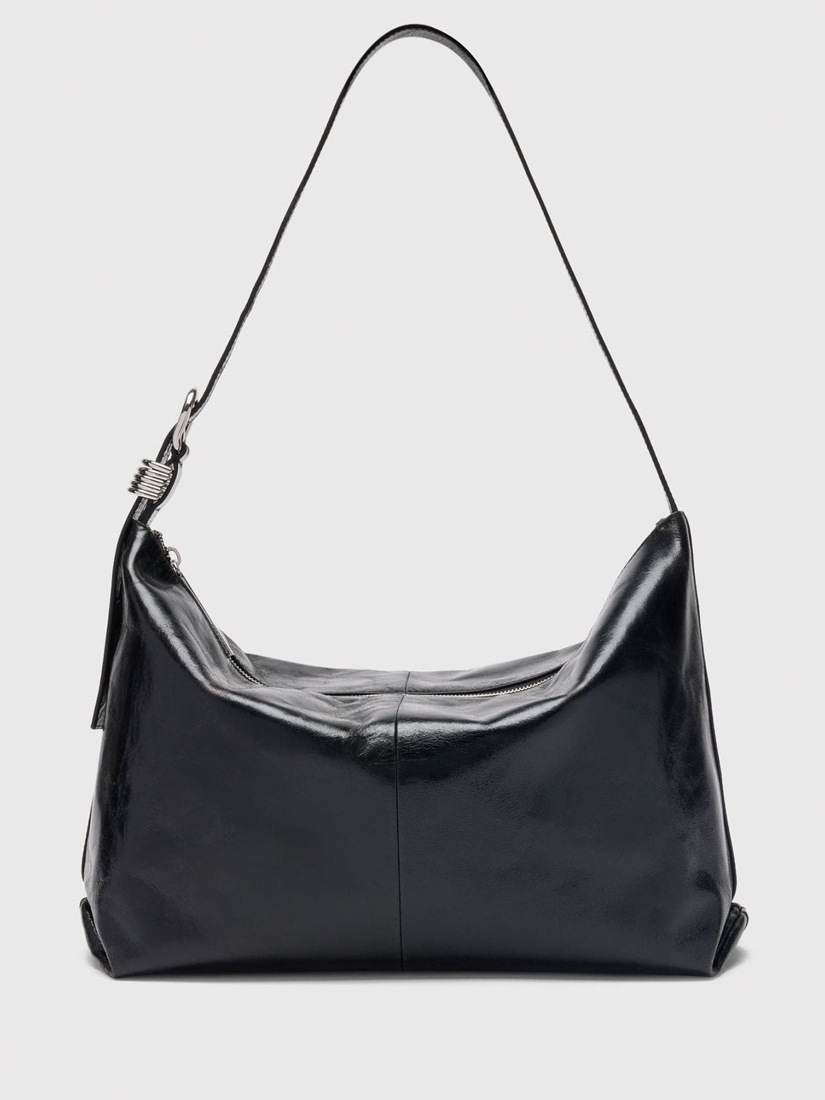 Whistles Black Ring Detail shoulder bag, UK version