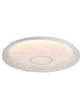 Searchlight White Manny flush ceiling light - British product