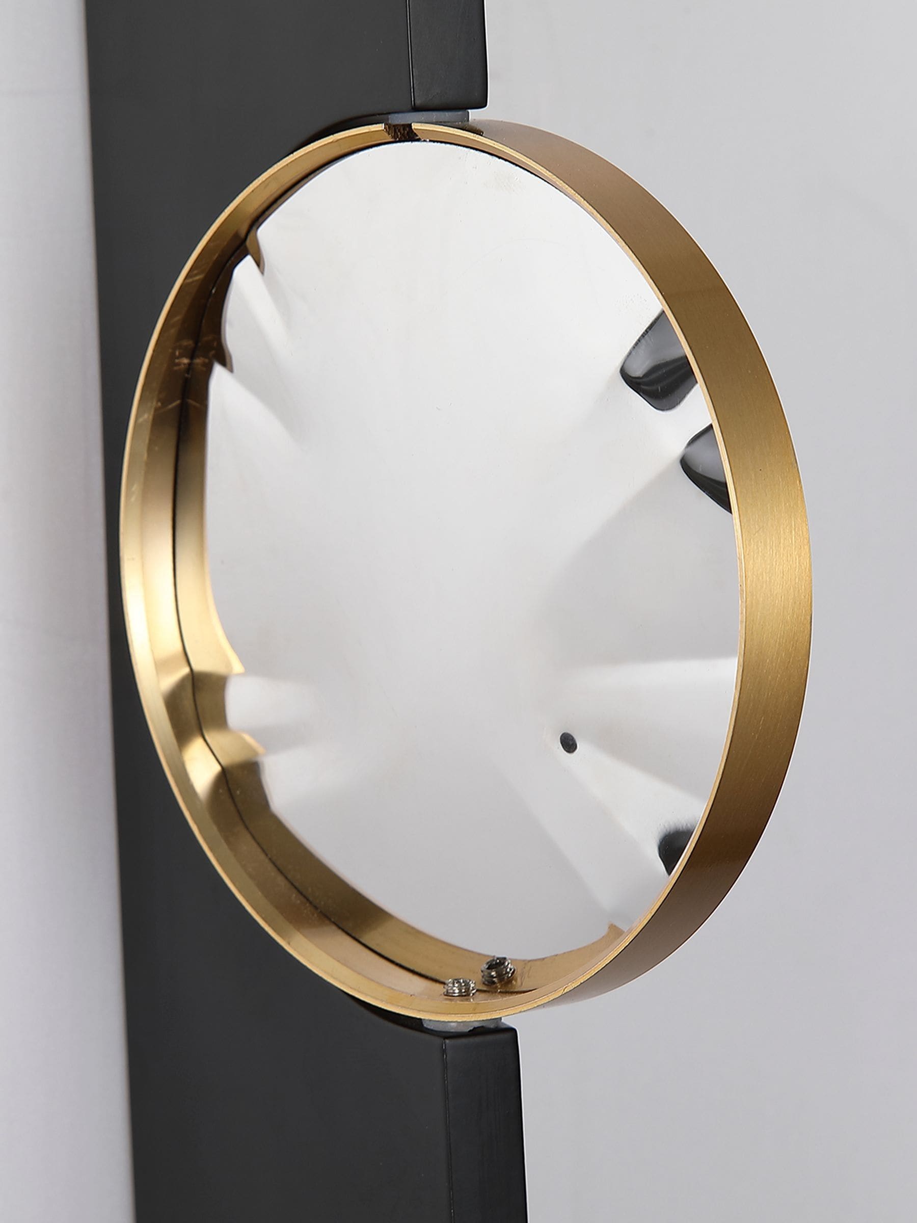 Searchlight Black Fee LED wall light, UK version