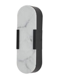 Searchlight LED wall light with marble effect 35cm, UK version