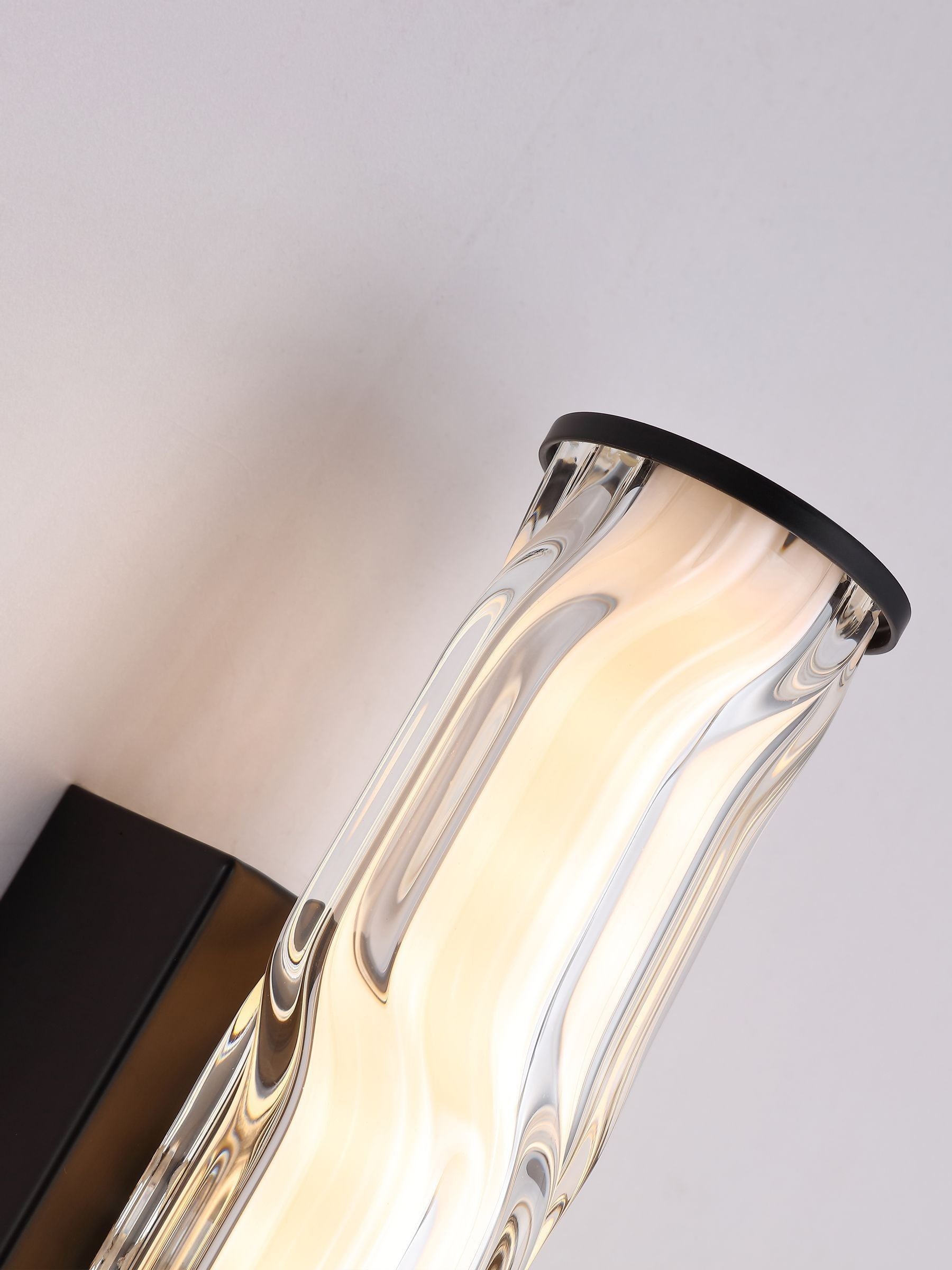 Searchlight Raphie wall light with glass shade (British brand)