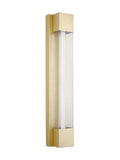 Searchlight Gold Orly OD LED wall light 60cm, imported from the UK