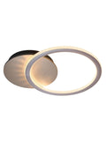 Searchlight Brown Julin LED flush ceiling light (British brand)