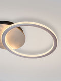 Searchlight Brown Julin LED flush ceiling light (British brand)