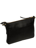 Pure Luxuries London Black Jessamine leather cross-body bag - British product