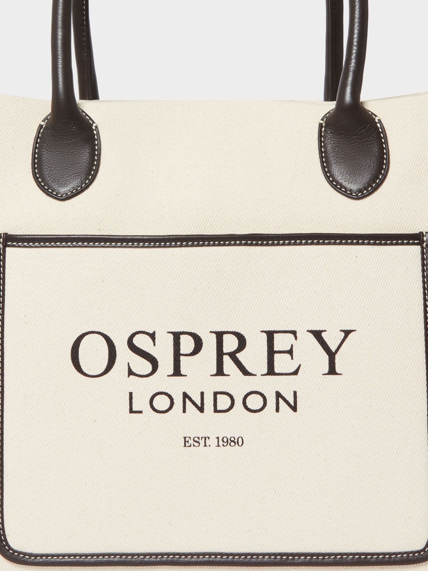 Osprey London Great Gaddesden canvas tote bag, imported from the UK