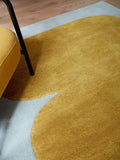 Asiatic Rugs Yellow Canvas Balance wool rug 160x230cm, UK version