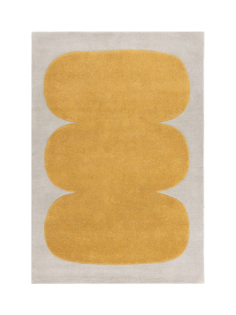 Asiatic Rugs Yellow Canvas Balance wool rug 160x230cm, UK version