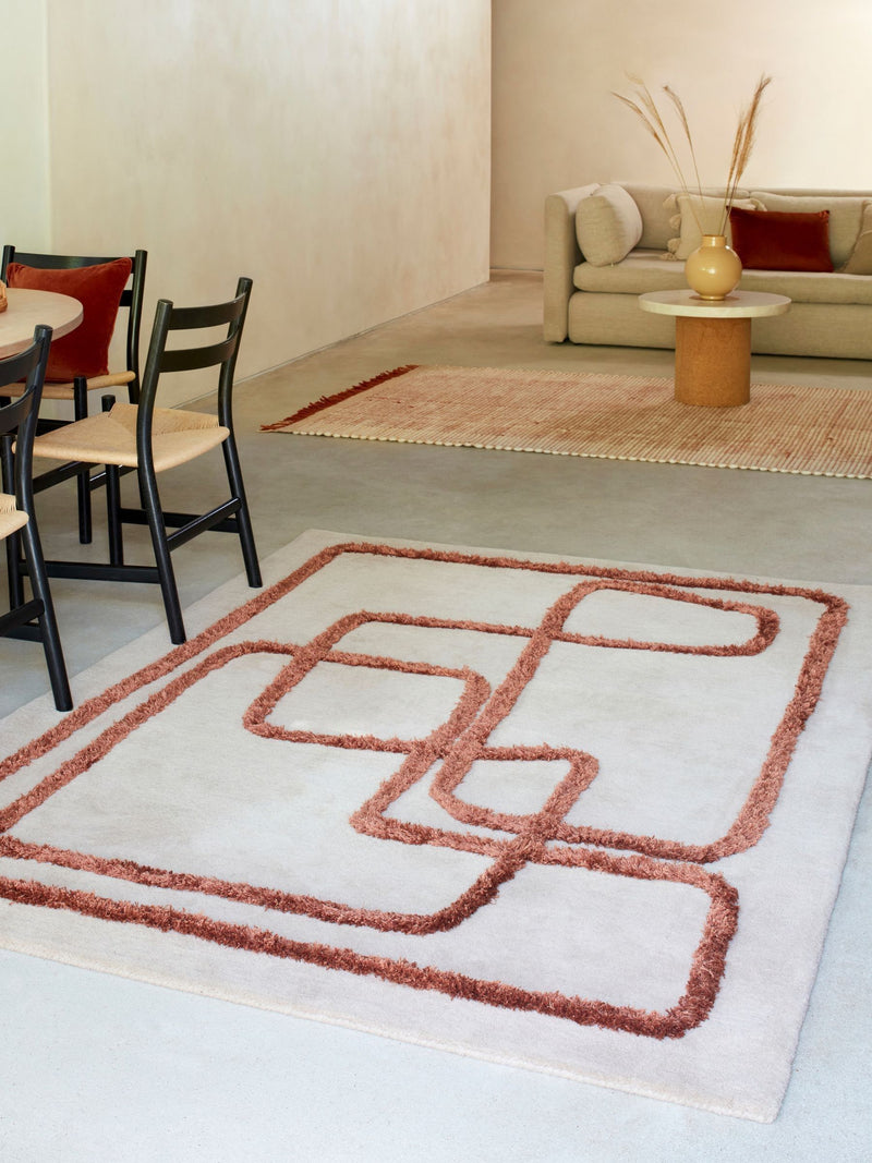 Asiatic Rugs Copper Matrix Infinity Rug