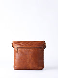 Lakeland Leather Storrs woven cross-body bag in brown - British product