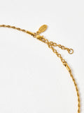 Oliver Bonas gold tone Cora necklace (British brand)
