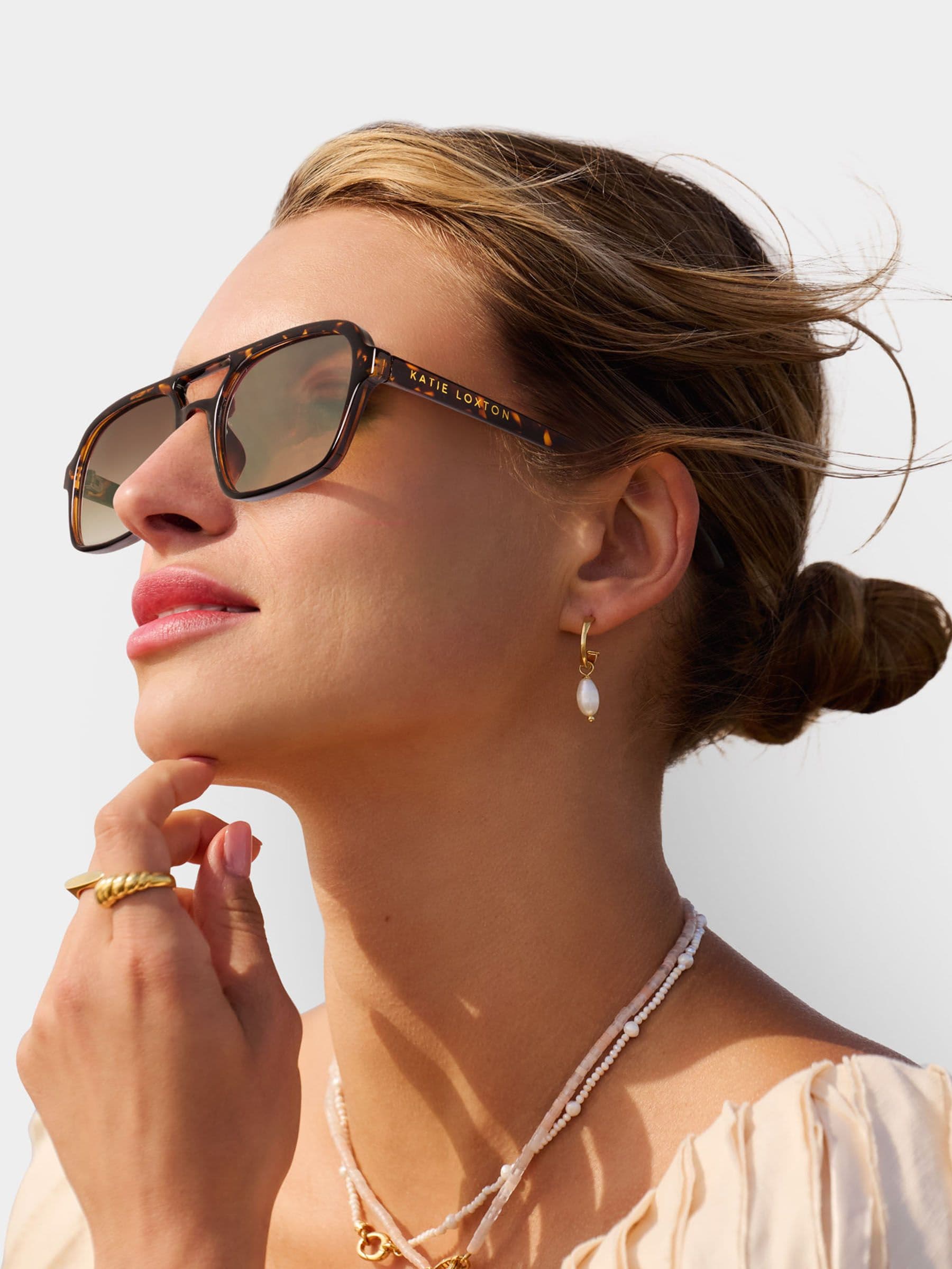 Katie Loxton Brown Ibiza sunglasses, UK version