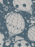 Galerie kids wallpaper sample with hot air balloons (British brand)