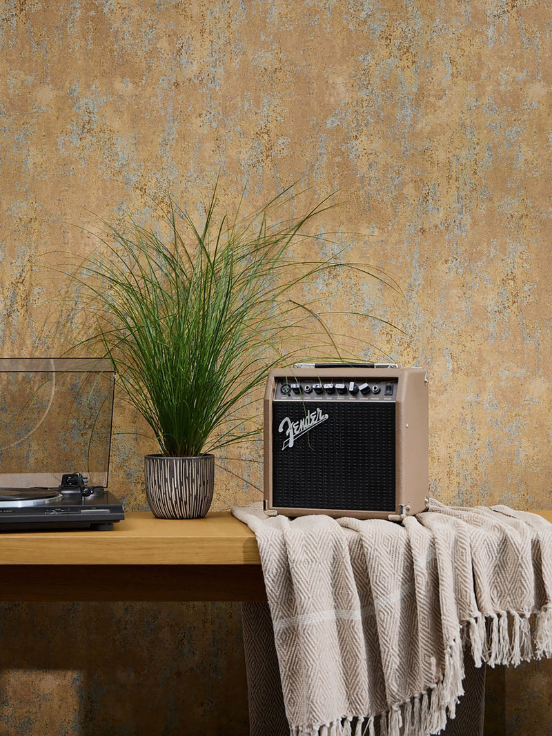 Galerie Brown Horizon wallpaper sample A4, UK version