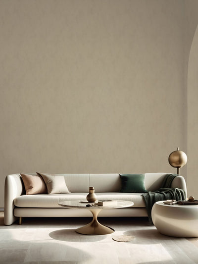Next Galerie Wallcoverings Beige Terra Plain Texture Clay Wallpaper Sample A4- Buy online at McGrocer