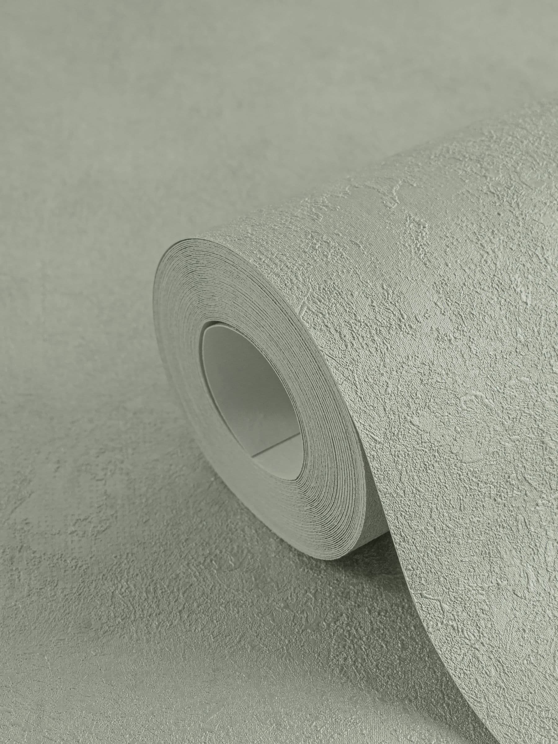 Galerie Green Horizon plain texture wallpaper 10.05m (British brand)