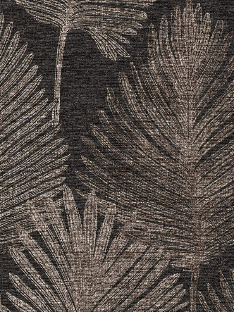 Galerie Wallcoverings Brown Horizon Tree Leaf wallpaper 10.05m - British product
