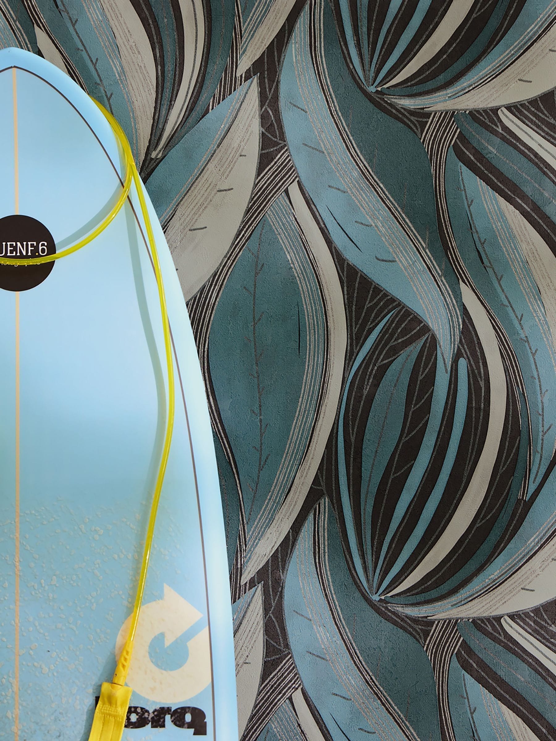 Galerie Wallcoverings Blue Horizon Tree Leaf 10.05M Wallpaper