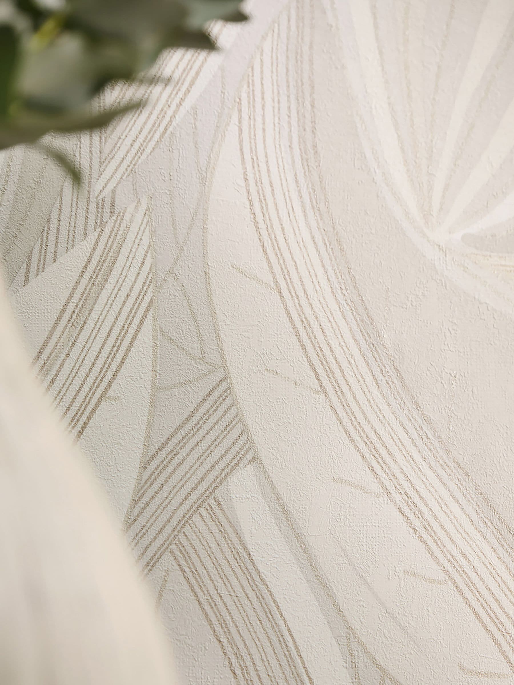 Galerie Wallcoverings Cream Horizon Tree Leaf 10.05M Wallpaper