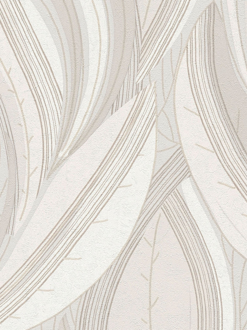 Galerie Wallcoverings Cream Horizon Tree Leaf 10.05M Wallpaper