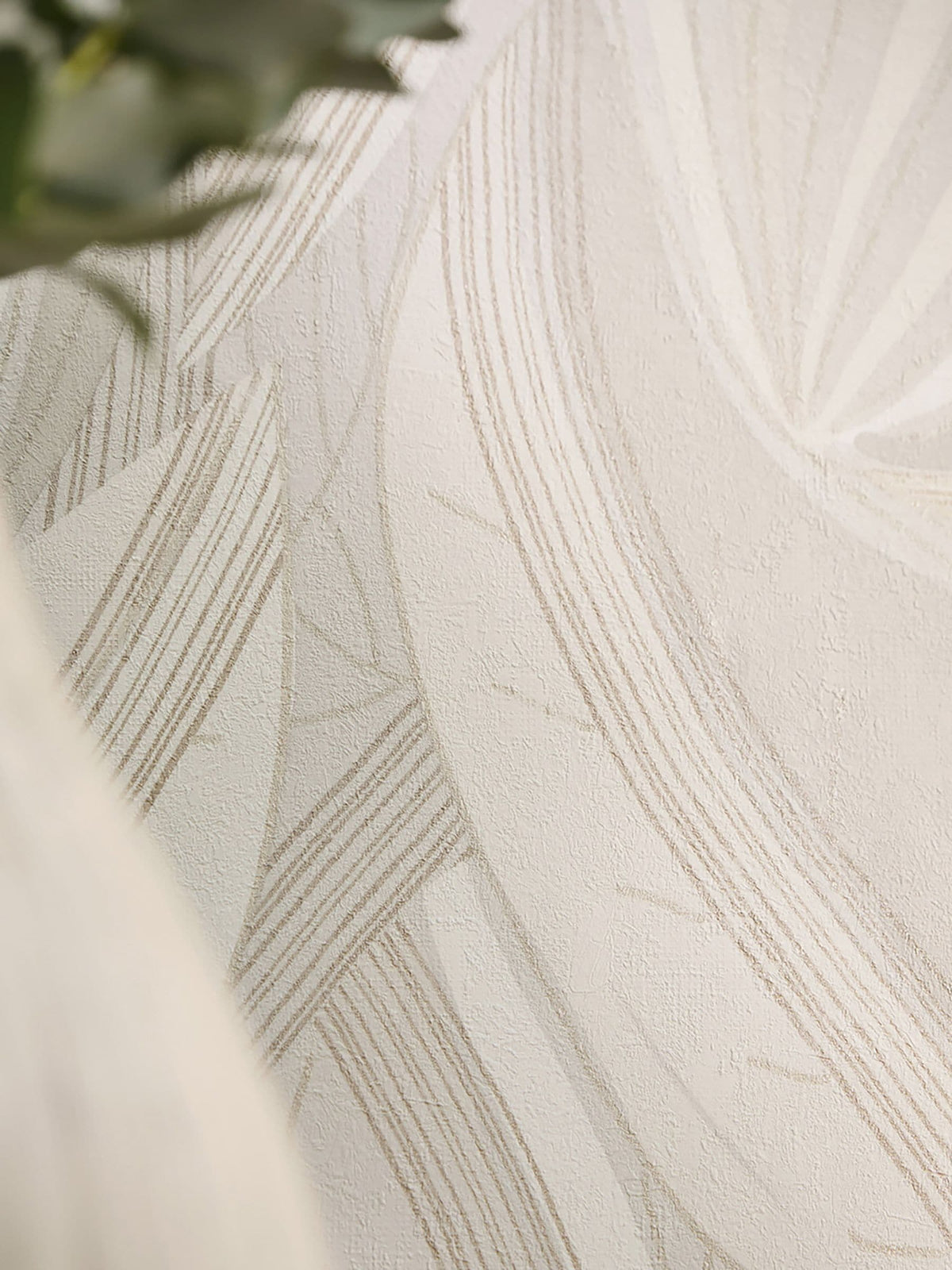 Galerie Wallcoverings Cream Horizon Tree Leaf 10.05M Wallpaper