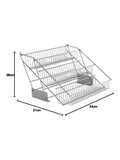 Metaltex silver Up & Down spice organiser - British product