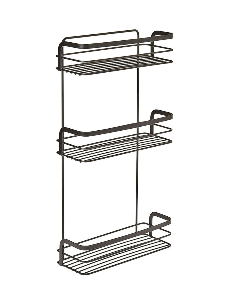 Metaltex Black Origin 3 Tier Rectangular Shelf, imported from the UK