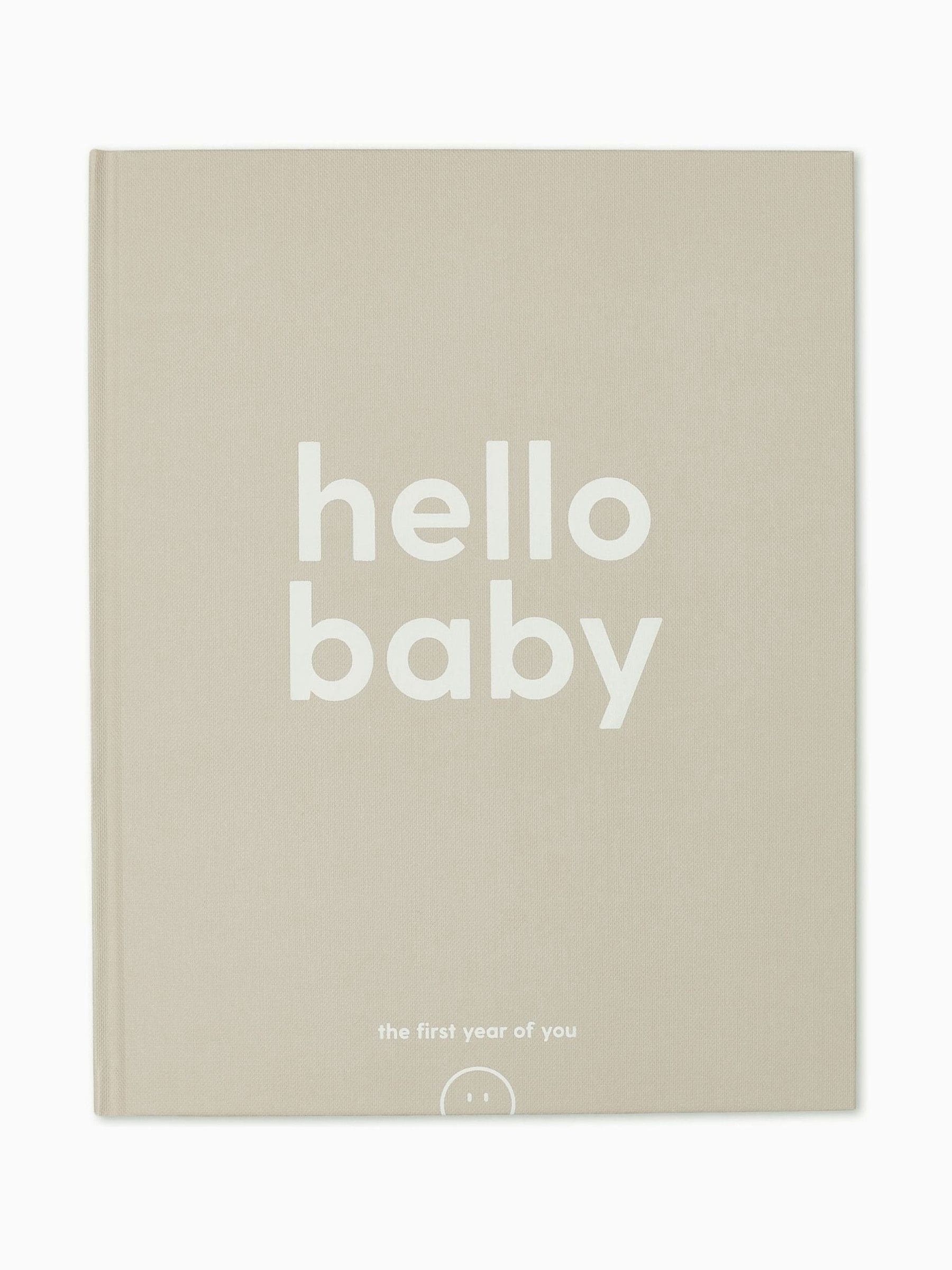MORI baby memory book 1st year (British brand)