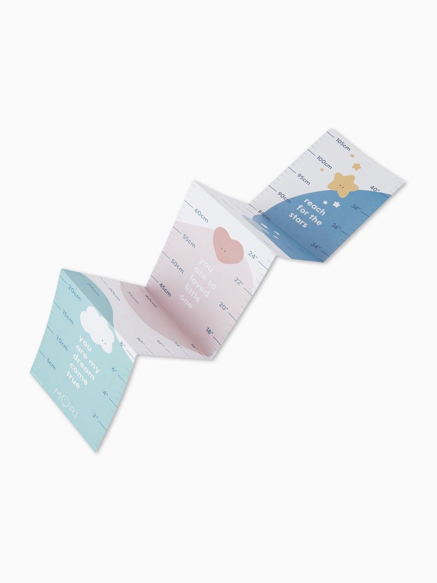 MORI baby memory book 1st year (British brand)