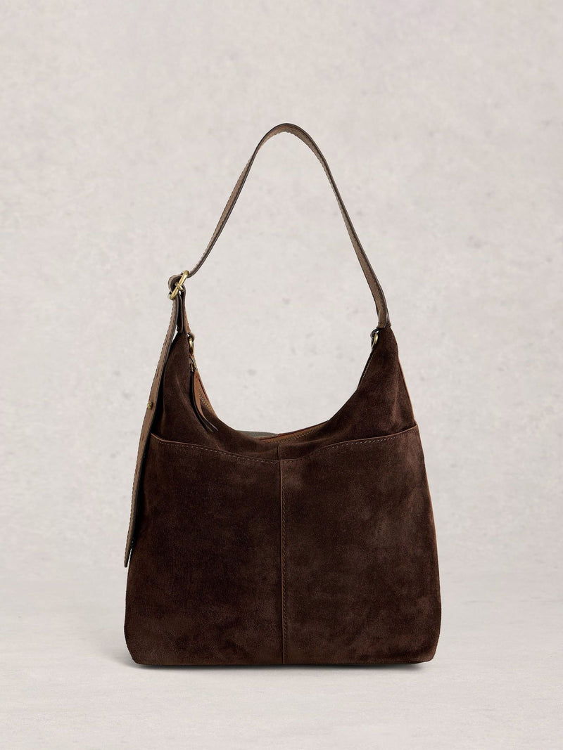 White Stuff Chocolate Brown Sophia Cross-Body Bag
