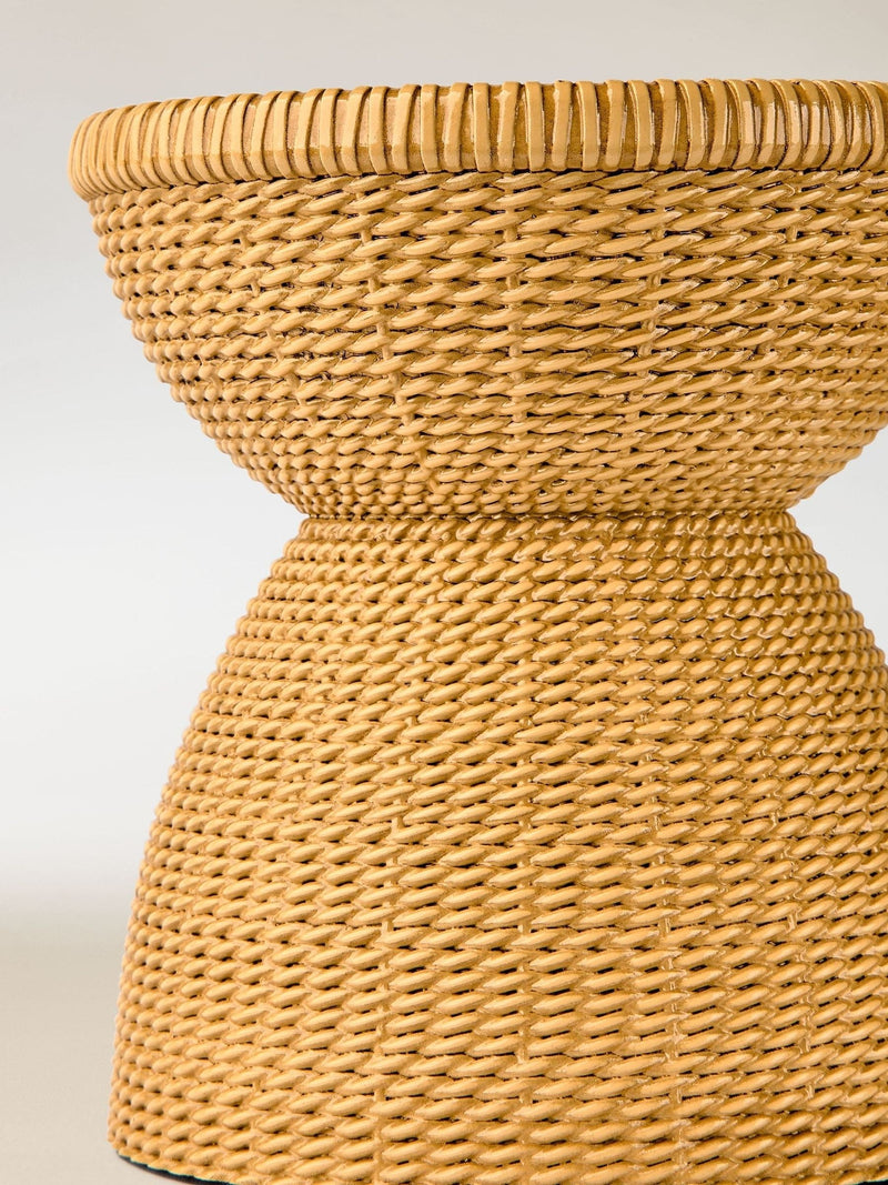 Bath & Body Works woven pedestal candle holder, imported from the UK