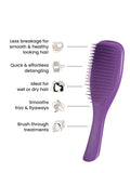 Tangle Teezer Purple detangling hairbrush (British brand)