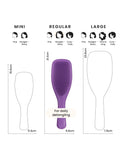Tangle Teezer Purple detangling hairbrush (British brand)