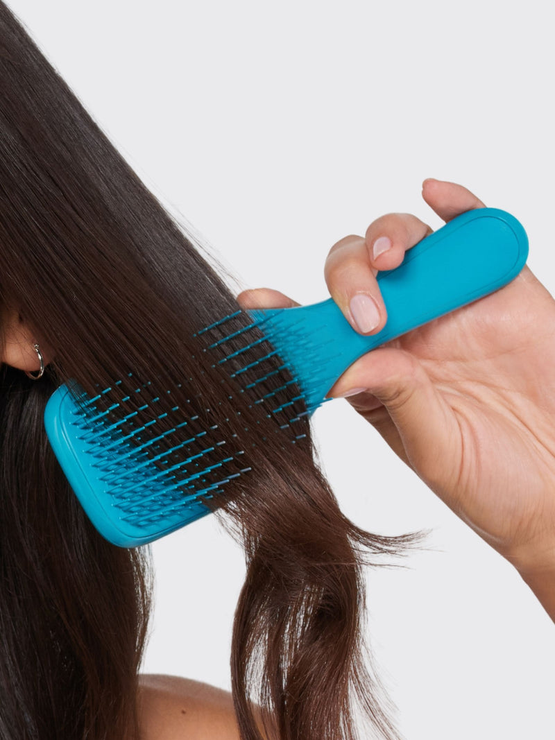 Tangle Teezer Ultimate Detangler teal hairbrush, UK version