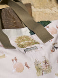 Sophie Allport Farm Friends neutral stone tote bag, imported from the UK
