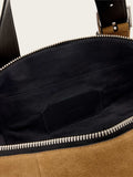 AllSaints shoulder bag brown suede, UK version