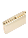 Carvela Gold Chrome Aintree clutch bag - British product