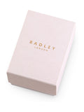Radley rose gold tonneau watch with navy leather strap - British product