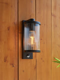 Gallery Home Matt Black Newland wall light (British brand)