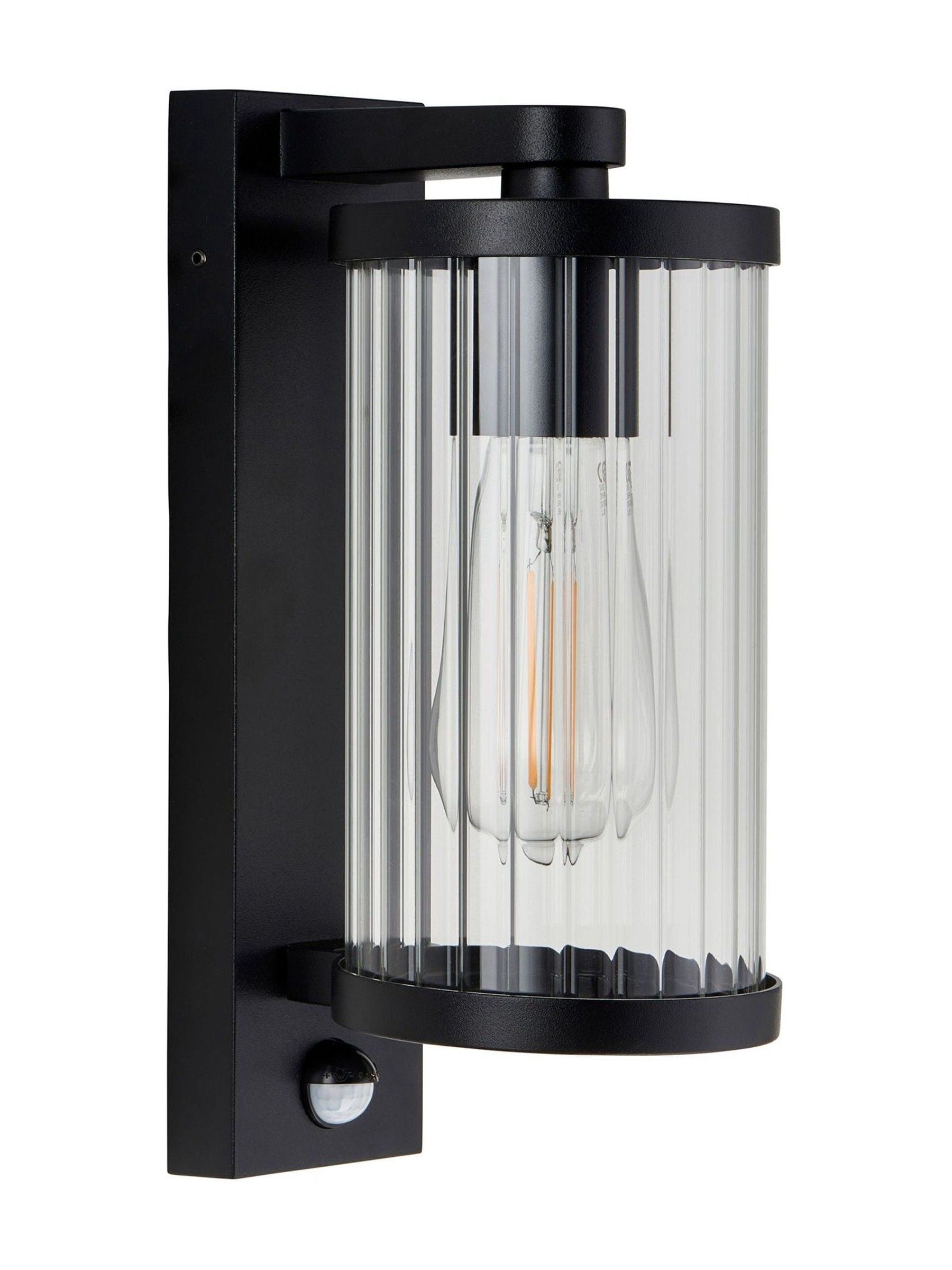 Gallery Home Matt Black Newland wall light (British brand)