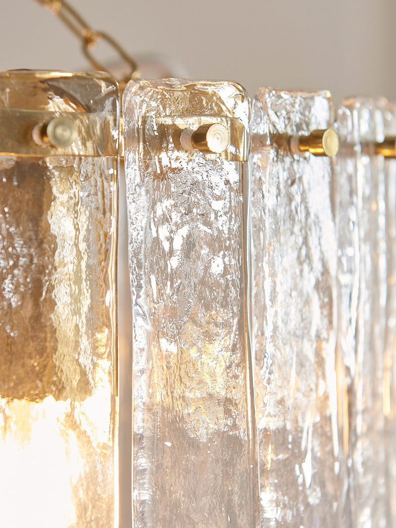 Gallery Home Aged Brass Kara 3 pendant light (British brand)