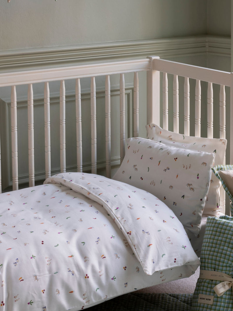 Avery Row Anemone Cotbed Bedding Set