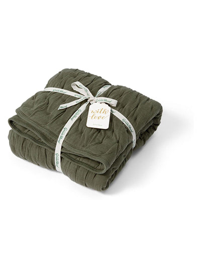 Next The Little Green Sheep Juniper Dimple Quilt Blanket 80x80cm- Buy online at McGrocer