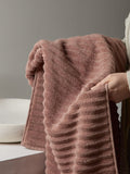 Bedfolk Rust The Ripple Towel bath towel (British brand)