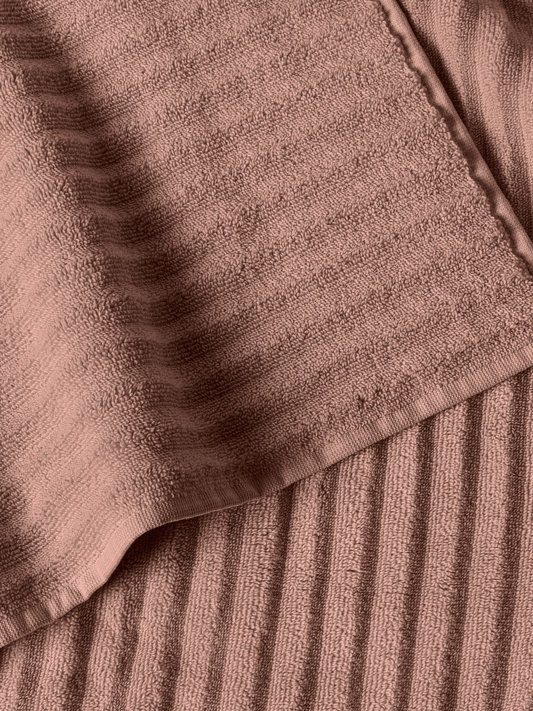 Bedfolk Rust The Ripple Towel bath towel (British brand)